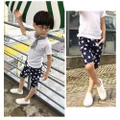 Boys Clothing Boys Cropped Trousers Polka Dots Stars Design 3-8Y