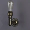 Vintage Industrial loft Water Pipe Lamp Iron Fixture Wall Sconce Faucet Light