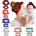Newborn Baby Girl Headband Toddler Head & Mom Kid Girl Hair Band Accessories