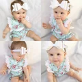 Toddler Newborn Baby Girl Lace Floral Romper Outfits 0-24 Months