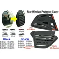 CAR REAR WINDOW PROTECTOR COVER - CARBON 1 SET 2 PCS for Proton&Perodua