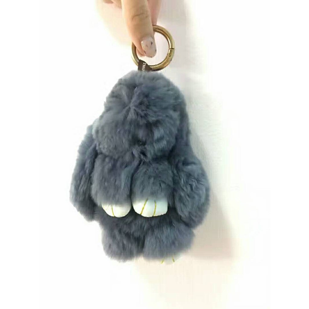 Grey fluffy bunny