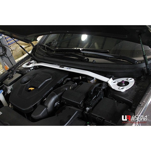 ULTRA RACING 2 Points Front Strut Bar: HYUNDAI SONATA (LF) '14 (2WD) [TW2-2730]