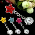 ?watchstory? Nurses Brooch Tunic Pocket Fob Watch Star Shape Clip-on Watches
