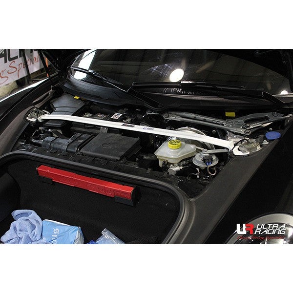 ULTRA RACING Front Strut Bar:PORSCHE CARRERA 4S-991 '14/CAYMAN 981 '14[TW2-2675]