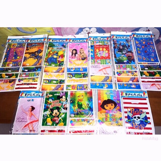 Kid Birthday Party Gift Bag Goodies Bag