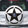 Creative STAR Decal Window Stickers Car Sticker reflect light decals