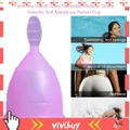 ??Useful Soft Cup Silicone Menstrual Cup Big And Small Sizes Three Colors