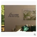 55.9*22.9cm "success in the best revenge" wall stickers