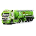 1:50 Diecast The tanker vehicles Trucks Construction Cars Model Toys Green