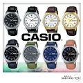 Casio MTP-V006 Men's Analog Leather Watch Original (Official Malaysia Warranty)