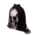 Scary Horror Skull Printed Drawstring Storage Bag Backpack Rucksack Shoulder Bag