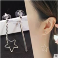 Delicate Chic Woman Star Earrings
