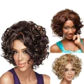 Short Curly Wavy Full Hair Wigs Gorgeous Hairstyle