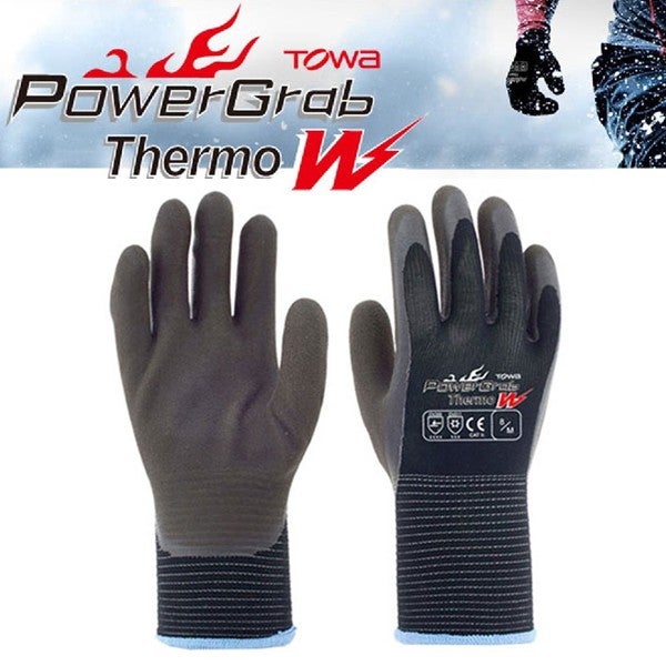 TOWA PowerGrab W Thermal Insulated Sports Garden Work Gloves Acrylic Napped