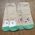 2Pairs Animal Socks Kids Creative Short Socks Cotton Boys Girls Socks Footwear