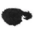 2M Fluffy Black Feather Boa Strip Fancy Dress Up Party Wedding Decor Xmas Gift