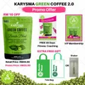 Karysma Green Coffee 100% Original New Packing 2020 15Sachet Kopi Hijau + New Formula