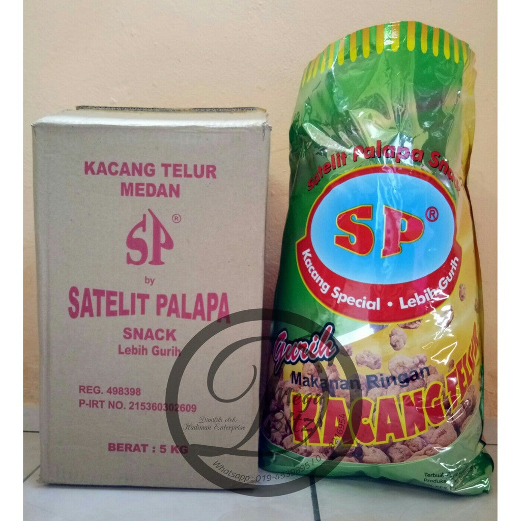 Kacang Telur Medan Satelit Palapa