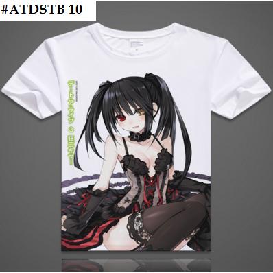 DATE A LIVE' Anime Short-Sleeve T-Shirt #ATDSTB 10