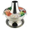 2.8L Chinese-Style stainless steel Beijing hotpot Charcoal Chinese Fondue