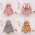 Autumn Winter Baby Toddler Girls Hooded Coat Cloak Jacket Thick Warm Clothes