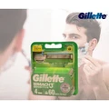 ?Original?Gillette Mach 3 Sensitive Razor Blade Refill Cartridges 4's by Blue Cloud