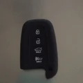 Kia silicon key case 4 button (black)