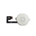 Home Button with Flex Cable Assembly White Replacement Part for iPhone 4 4G