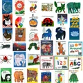Children Best Preschool Early Learning English Story Book ERIC CARLE Famous Authors Educational Book Series