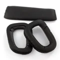 Replacement Headband Ear Pads Cushion for Logitech G35 G430 Headphones