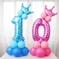 Baby Number Balloon Birthday first birthday Celebration Party Decoration column