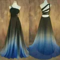 CUSTOME MADE TONE CHANGE EVENING GOWN