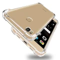 Huawei P9 Lite Transparent Flexible TPU Shockproof Case Cover