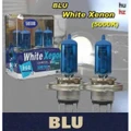 BLU H4 12V 55W S/WHITE BULB (5000K)