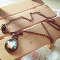 Handmade vintage pendant necklace