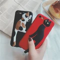 Phone case for OPPO R11 Plus Cute 3D Cat silicone soft TPU stand back cover