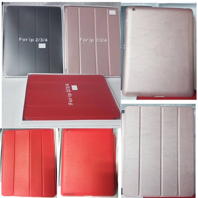 Apple iPad 2/3/4 Leather Smart Case Auto On/Off Mode