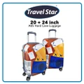 Travel Star Ultralight Luggage 2 in1 Set - Travel Around the World