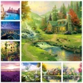 1000 Pieces Basswood Puzzles Jigsaw Landscape Cartoon Wooden Puzzles Birthday Gifts