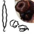 Women's Fashion Magic Hair Twist Styling Clip Stick Bun Maker Braid Tool
