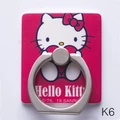 Cute mobile phone ring bracket kitty cat metal ring buckle 360 rotating