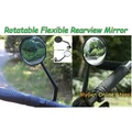 Bicycle Mirror-Rotatable Flexible Rearview Mirror 1pc