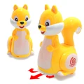 BO Cartoon Squirrel Moving Toy with Music & Light, Yellow
