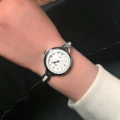 Super Slim Women Silver Bracelet Watch Unique small design for girls
