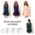Relyn Long Sleeve Lace Dress