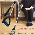 1pc Home Rubber Grip Trash Pick Up Disabled Garden Arm Extension Grabber Tool