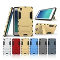 For OPPO A37 Shockproof Silicone Armor Hybrid Rubber Stand Back Cover