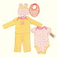 Baby Cloth Romper Peanut Buttons 5-piece 6-9 Months