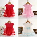 Ready stock Summer Cotton Baby Bow Rompers